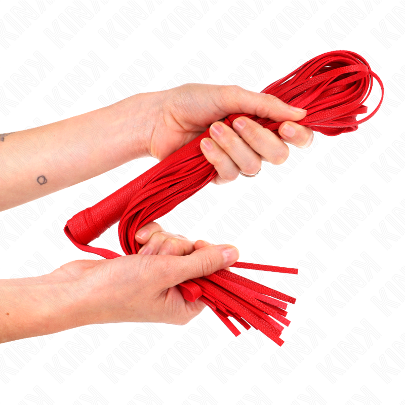 KINK - RED FLEXIBLE PVC WHIP 70 CM
