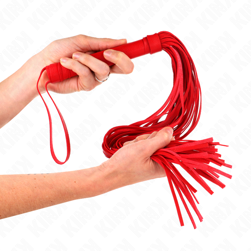 KINK - RED FLEXIBLE PVC WHIP 70 CM
