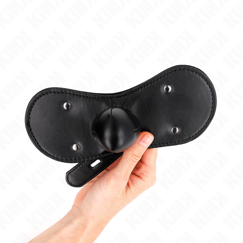 KINK - CURLY MASK BALL GAG WITH ADJUSTABLE LOCK 42-60 CM