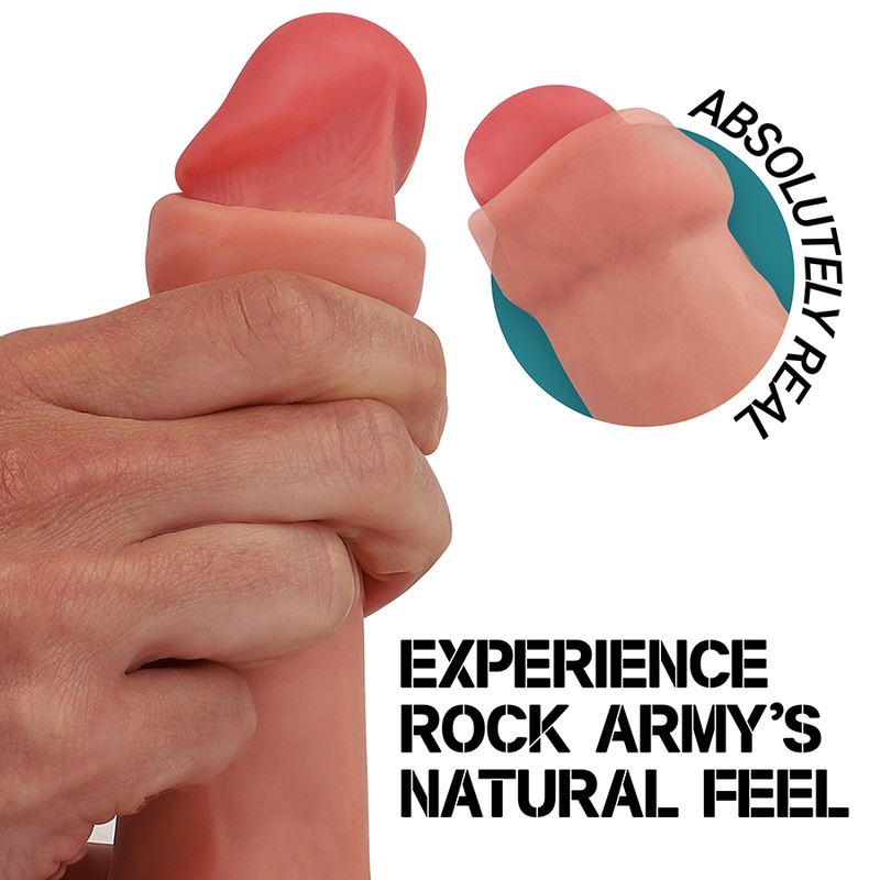 ROCKARMY - RAPTOR LIQUID SILICONE 24 CM -O- 4.4 CM