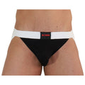 BURN - 004 SHINY BLACK / WHITE JOCK L