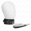 KINK - GLITTER BUCKLE COLLAR AND BRACELET SET 65 CM 48.5 CM X 5.3 CM