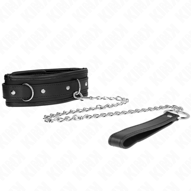 KINK - BASIC COLLAR WITH LEASH 65 CM MODEL 1 53 X 6 CM