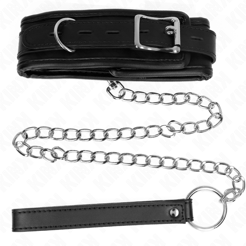 KINK - BASIC COLLAR WITH LEASH 65 CM MODEL 1 53 X 6 CM