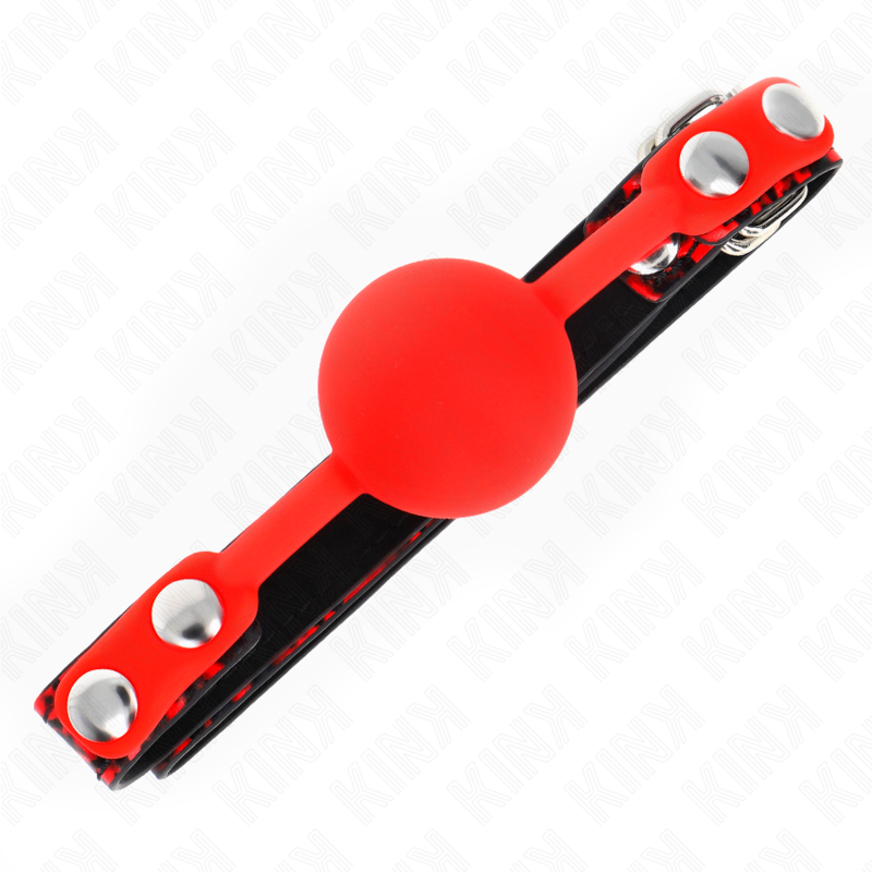 KINK - SILICONE BALL GAG 4 CM MODEL 2 60 x 2 CM