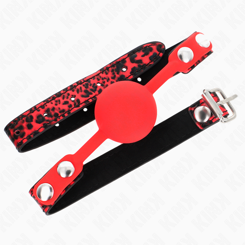 KINK - SILICONE BALL GAG 4 CM MODEL 2 60 x 2 CM