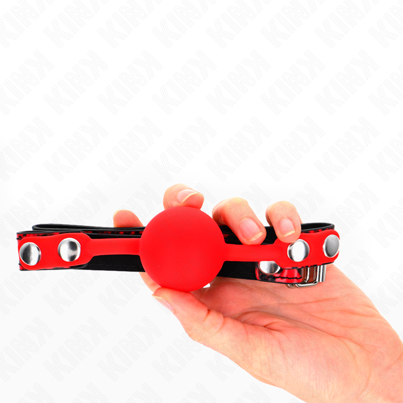 KINK - SILICONE BALL GAG 4 CM MODEL 2 60 x 2 CM