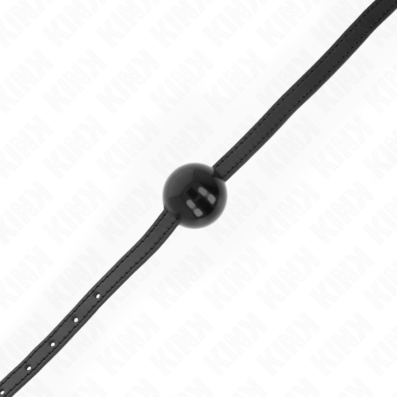 KINK - SOLID BLACK SINGLE BALL 4 CM BAG 65 x 1.5 CM