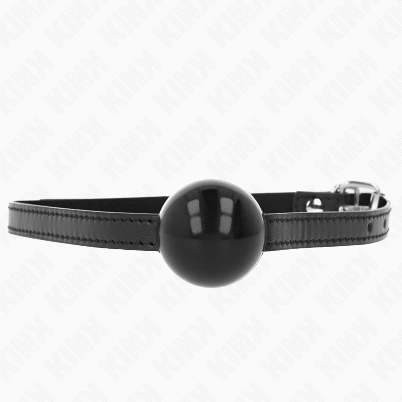 KINK - SOLID BLACK SINGLE BALL 4 CM BAG 65 x 1.5 CM