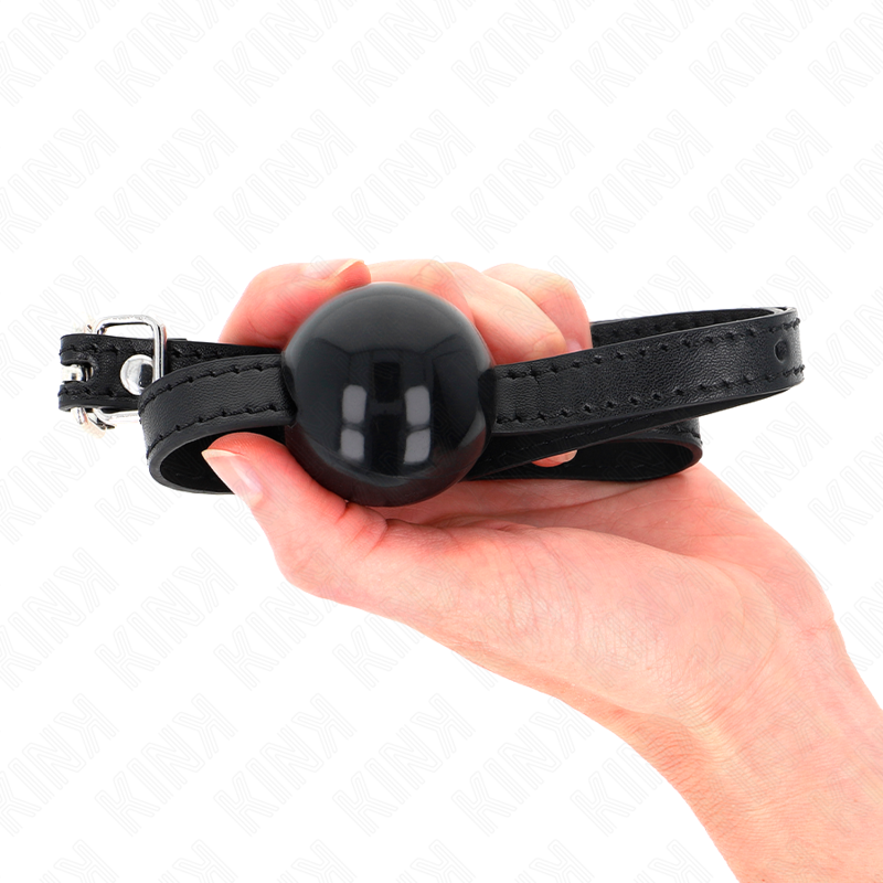 KINK - SOLID BLACK SINGLE BALL 4 CM BAG 65 x 1.5 CM