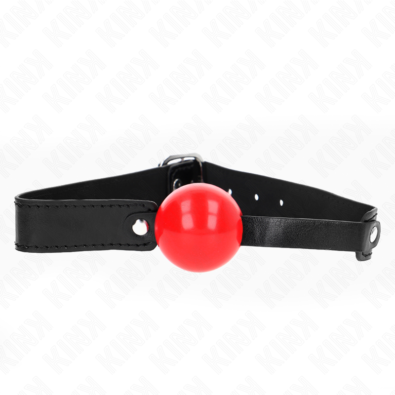 KINK - SOFT TPE BALL GAG MODEL 1 66 x 2.5 CM ADJUSTABLE 41-61 CM