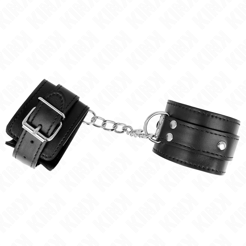KINK - 3 ADJUSTABLE WRIST RESTRAINTS BLACK 17.5-25 CM X 6 CM