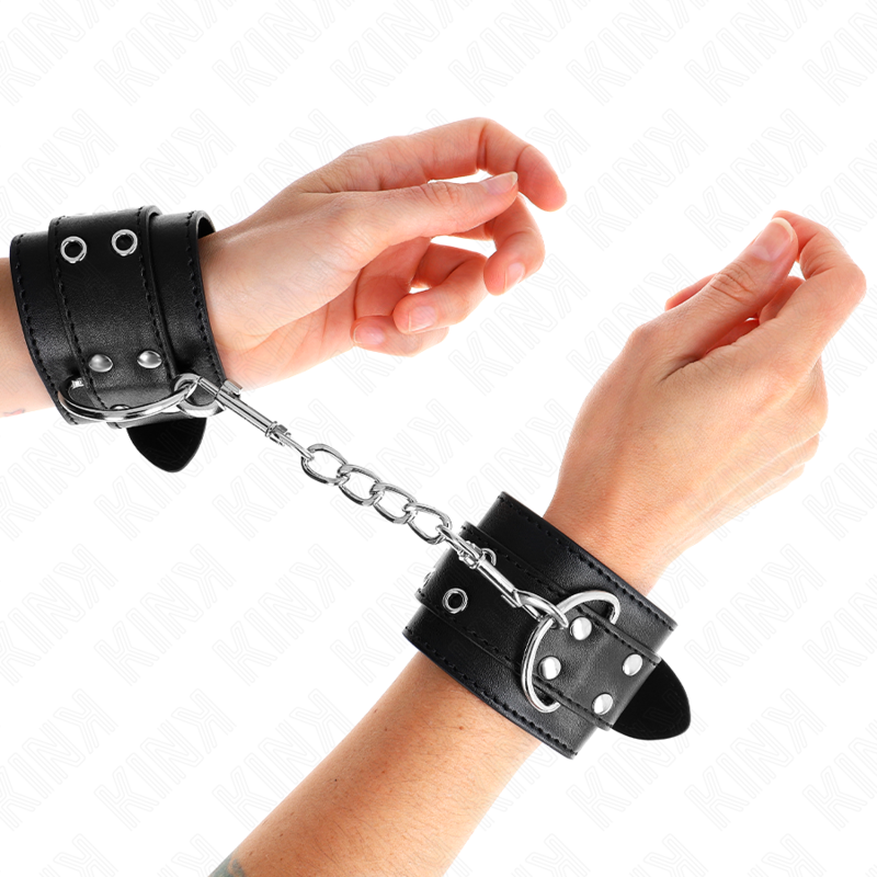 KINK - BLACK ADJUSTABLE DOUBLE LOOP WRIST SUPPORT 19-26 CM