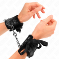 KINK - SCANDAL LACE CUFFS BLACK 24.5 CM X 6.5 CM