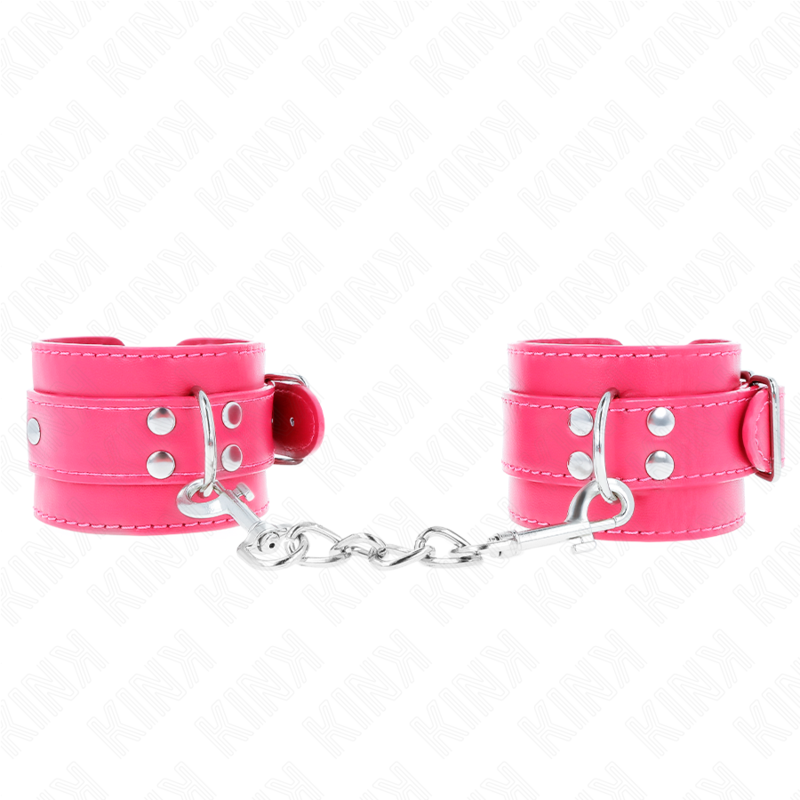 KINK - RASPBERRY PINK WRIST REST WITH ADJUSTABLE RASPBERRY PINK LINING 20-28 CM X 5.5 CM