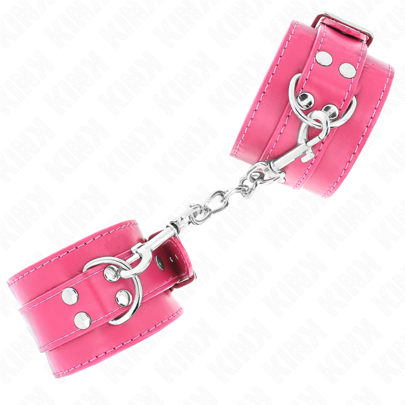 KINK - RASPBERRY PINK WRIST REST WITH ADJUSTABLE RASPBERRY PINK LINING 20-28 CM X 5.5 CM