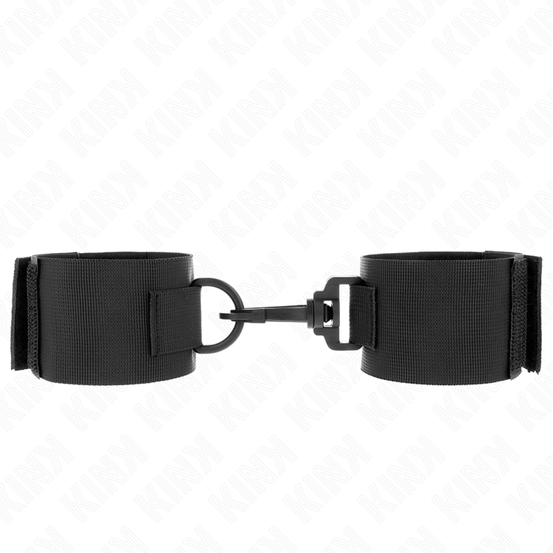 KINK - BLACK NYLON WRIST RESTRAINTS