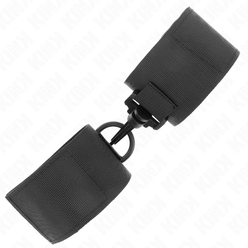 KINK - BLACK NYLON WRIST RESTRAINTS