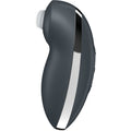 SATISFYER - TAP & CLIMAX 2 VIBRATOR & STIMULATOR GREY