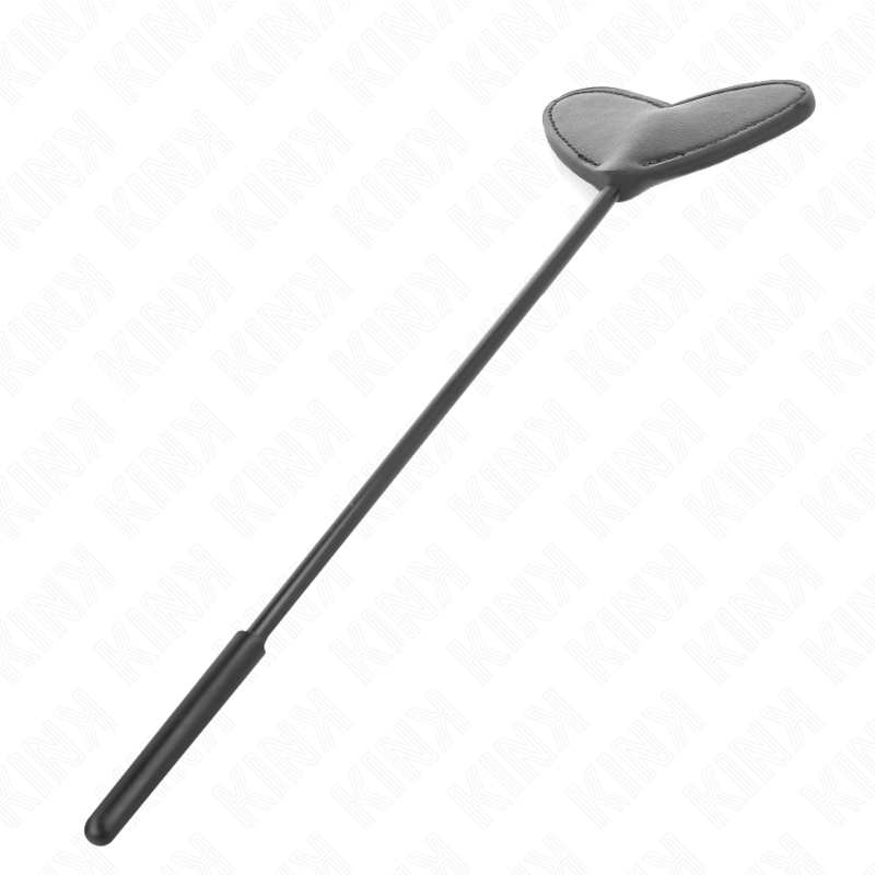 KINK - BLACK HEART SHAPED PADDLE 33 X 10 CM