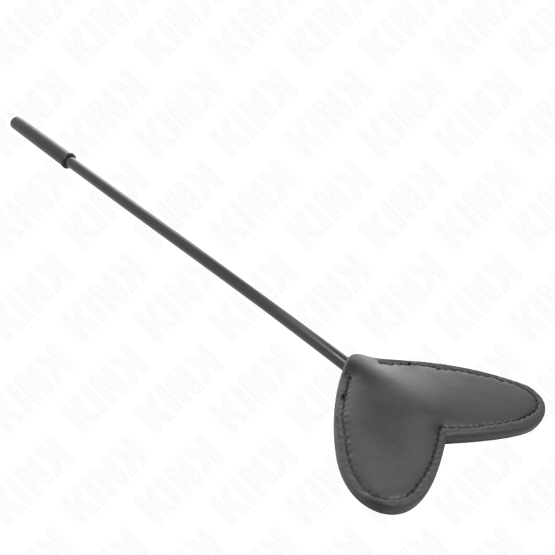 KINK - BLACK HEART SHAPED PADDLE 33 X 10 CM