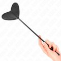 KINK - BLACK HEART SHAPED PADDLE 33 X 10 CM