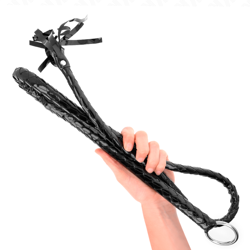 KINK - GLOSSY PVC LONG WHIP 138 CM