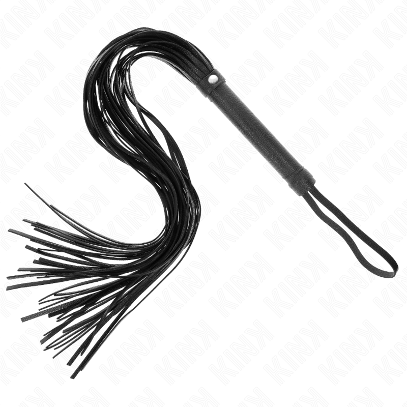 KINK - FLEXIBLE BLACK PVC WHIP 70 CM