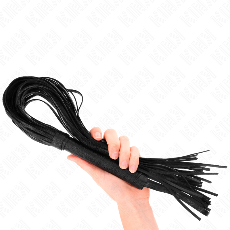 KINK - FLEXIBLE BLACK PVC WHIP 70 CM