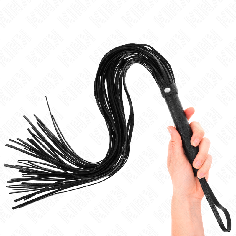 KINK - FLEXIBLE BLACK PVC WHIP 70 CM