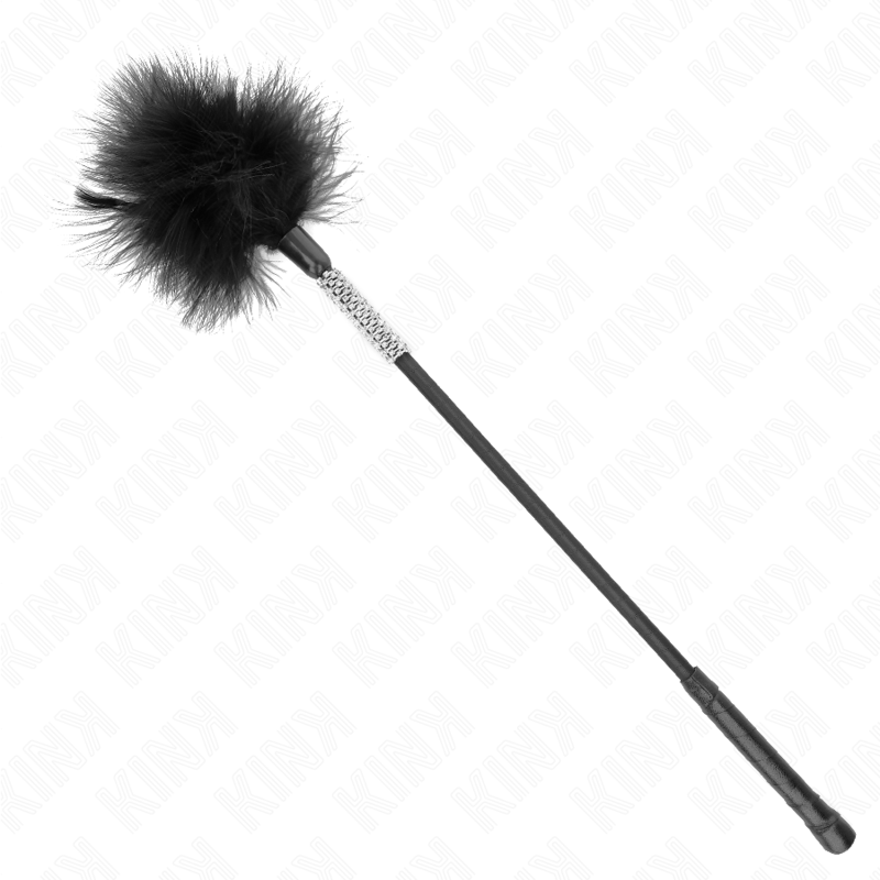 KINK - TICKLING FEATHERS WITH RHINESTONE HANDLE 50 CM