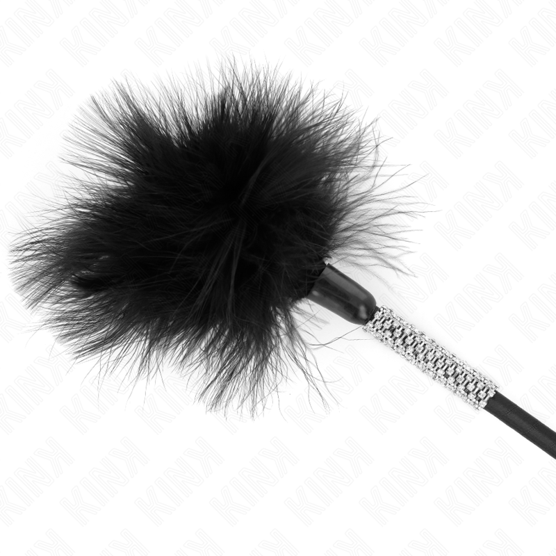 KINK - TICKLING FEATHERS WITH RHINESTONE HANDLE 50 CM