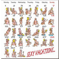 DIABLO SPICY - KAMASUTRA CALENDAR MAGNET