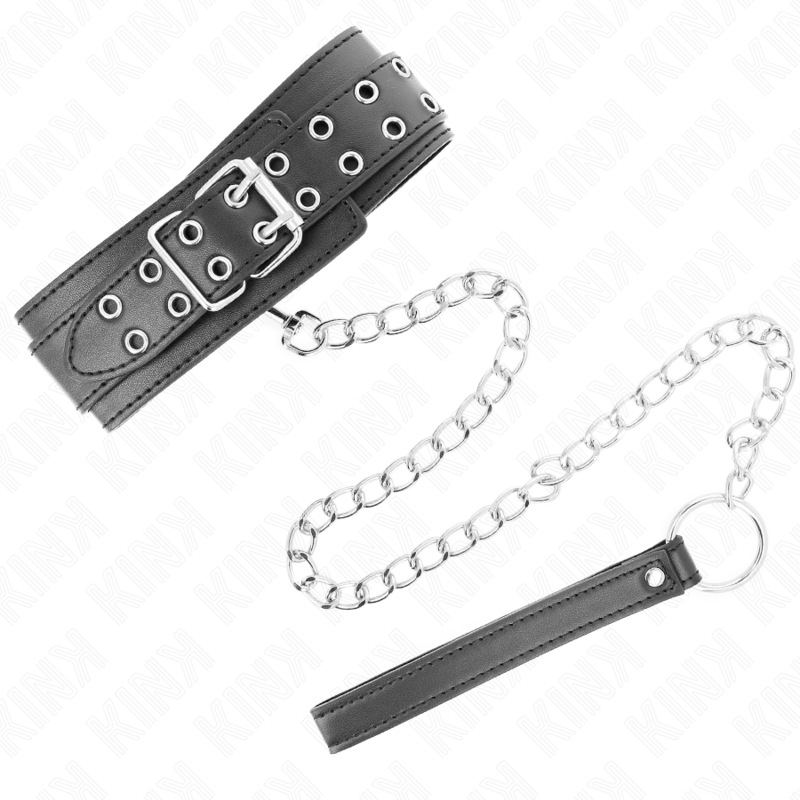 KINK - NECKLACE WITH BRACELET 65 CM SILVER ADJUSTABLE BUCKLES 33-46 CM X 5.5 CM