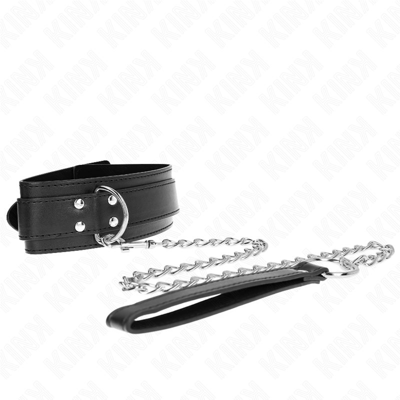 KINK - NECKLACE WITH BRACELET 65 CM SILVER ADJUSTABLE BUCKLES 33-46 CM X 5.5 CM