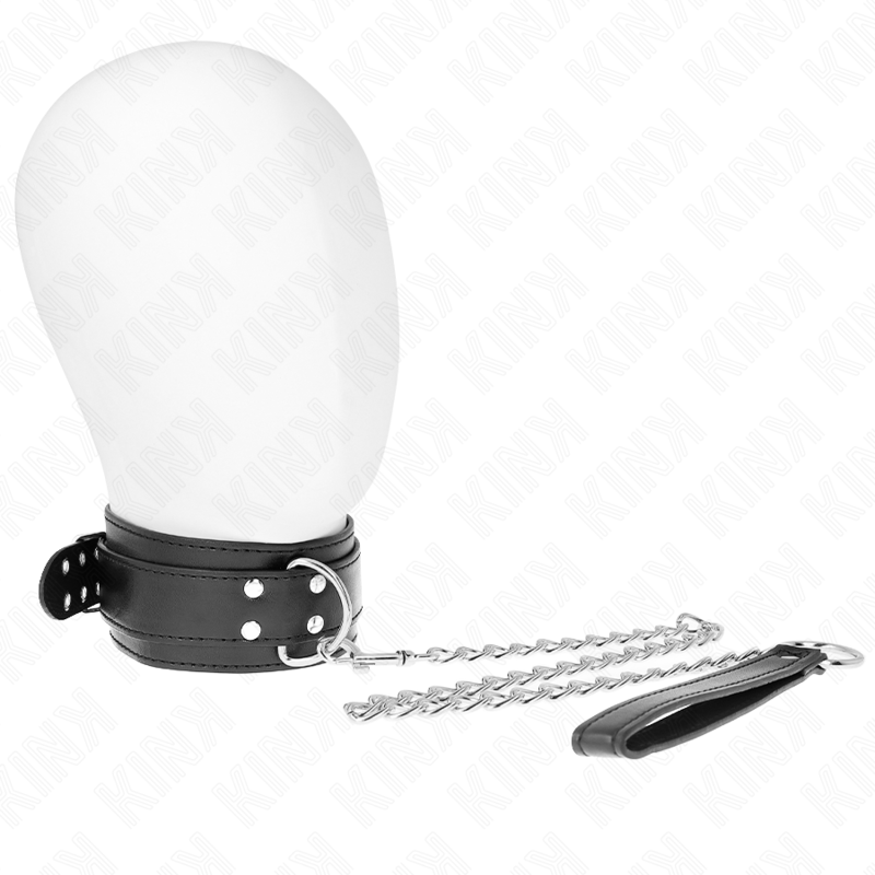 KINK - NECKLACE WITH BRACELET 65 CM SILVER ADJUSTABLE BUCKLES 33-46 CM X 5.5 CM