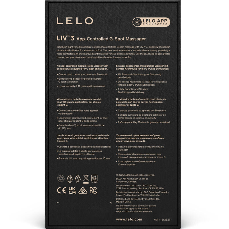 LELO - LIV™ 3 BLUE G-SPOT MASSAGER