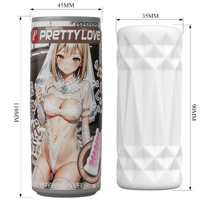 PRETTY LOVE - MALE MASTURBATOR MODEL 1