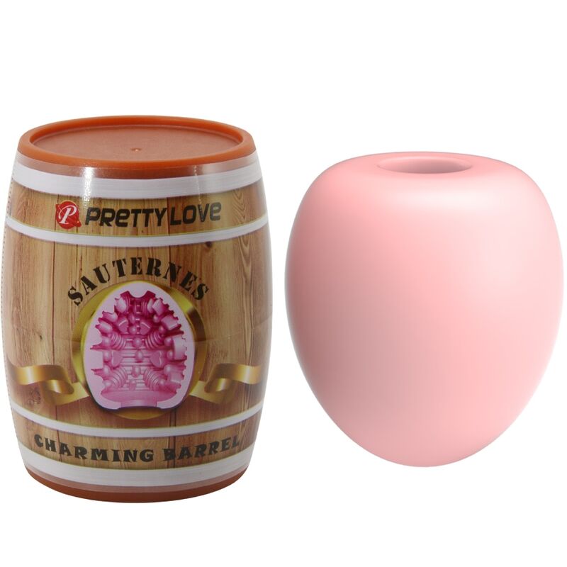 PRETTY LOVE - MEN'S MASTURBATOR EGG PINK MODEL 2