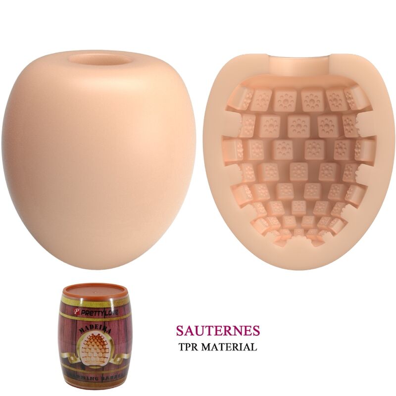 PRETTY LOVE - EGG FLESH MASTURBATOR FOR MEN MODEL 2