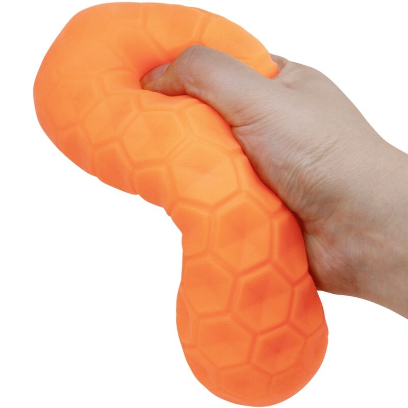 PRETTY LOVE - ORANGE DUAL BALL MALE MASTURBATOR