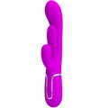 PRETTY LOVE - SHANIA TRIPLE RABBIT MULTIFUNCTION VIBRATOR PINK
