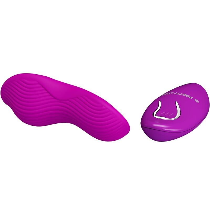 PRETTY LOVE - ROMARIO REMOTE CONTROL LAY-ON CLITORAL STIMULATOR ROSE