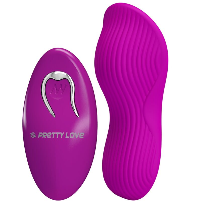 PRETTY LOVE - ROMARIO REMOTE CONTROL LAY-ON CLITORAL STIMULATOR ROSE