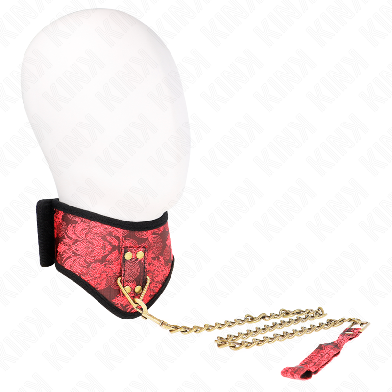 KINK - SCANDAL MODEL COLLAR WITH LACE BRACELET 75 CM 44 X 10 CM