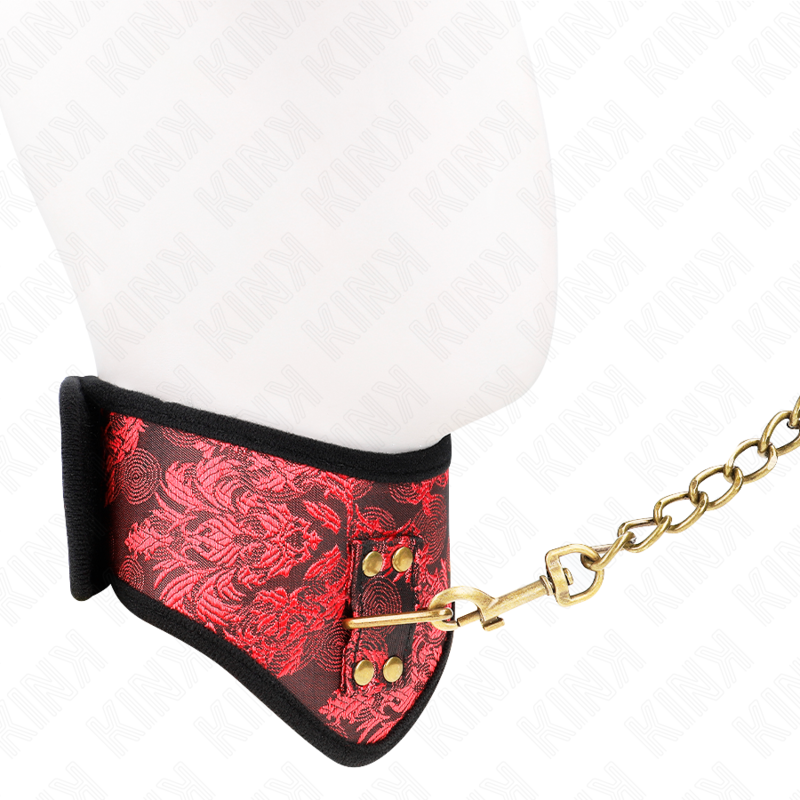 KINK - SCANDAL MODEL COLLAR WITH LACE BRACELET 75 CM 44 X 10 CM