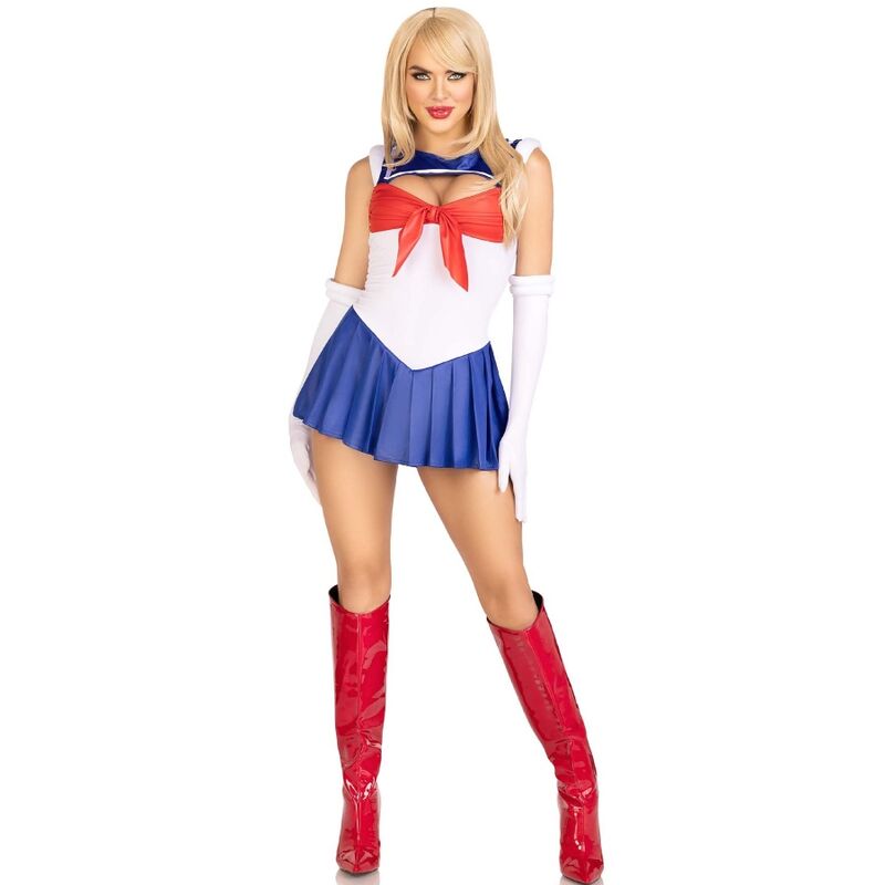 LEG AVENUE - SEXY MULTICOLOR SAILOR COSTUME M