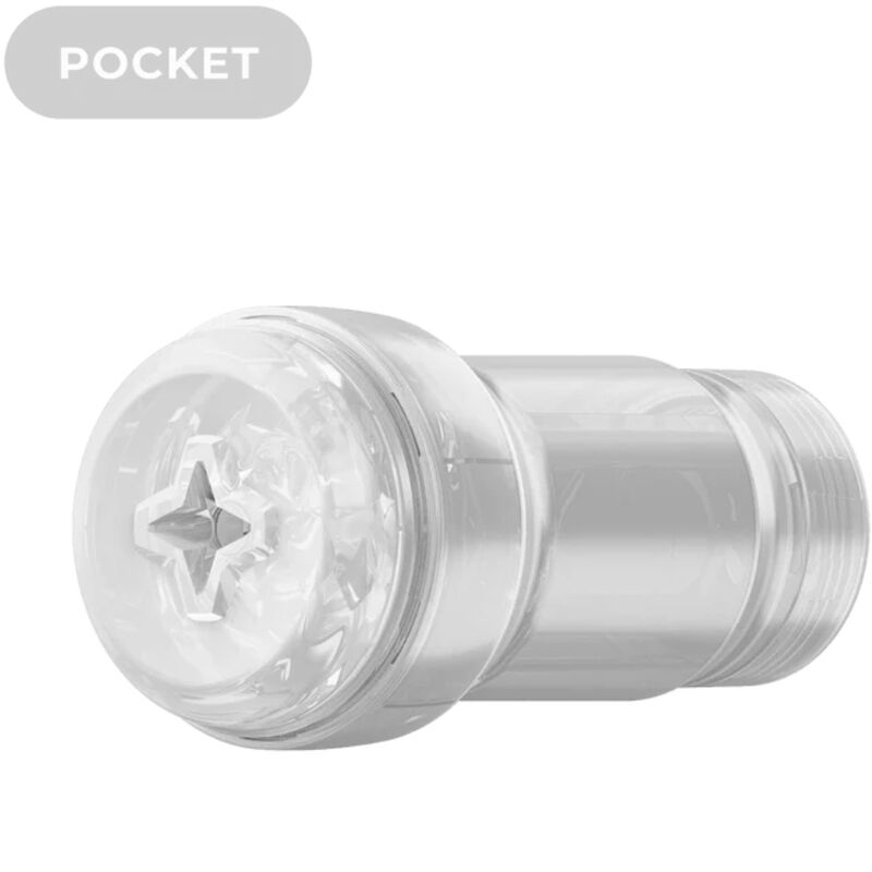 KIIROO - KIIROO FEEL POCKET STROKER CRYSTAL TRANSPARENT
