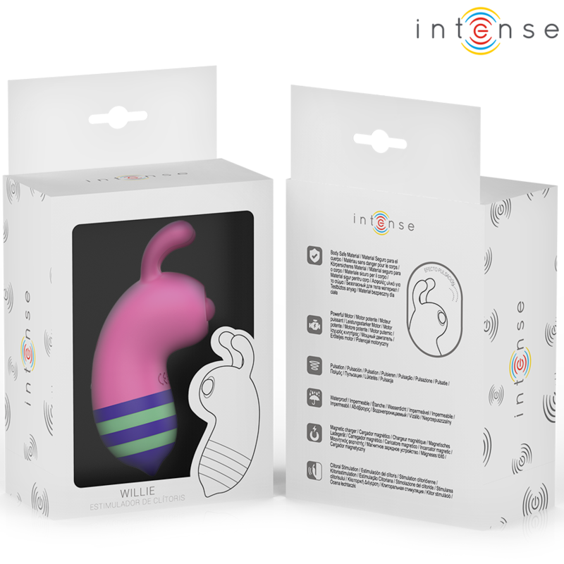 INTENSE - PULSATING TONGUE STIMULATOR WILLIE