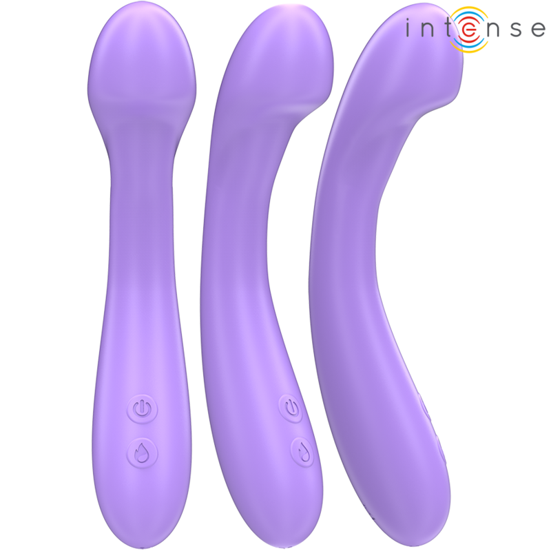 INTENSE - BECKY HEATED VIBRATOR 19 CM 7 VIBRATIONS PURPLE